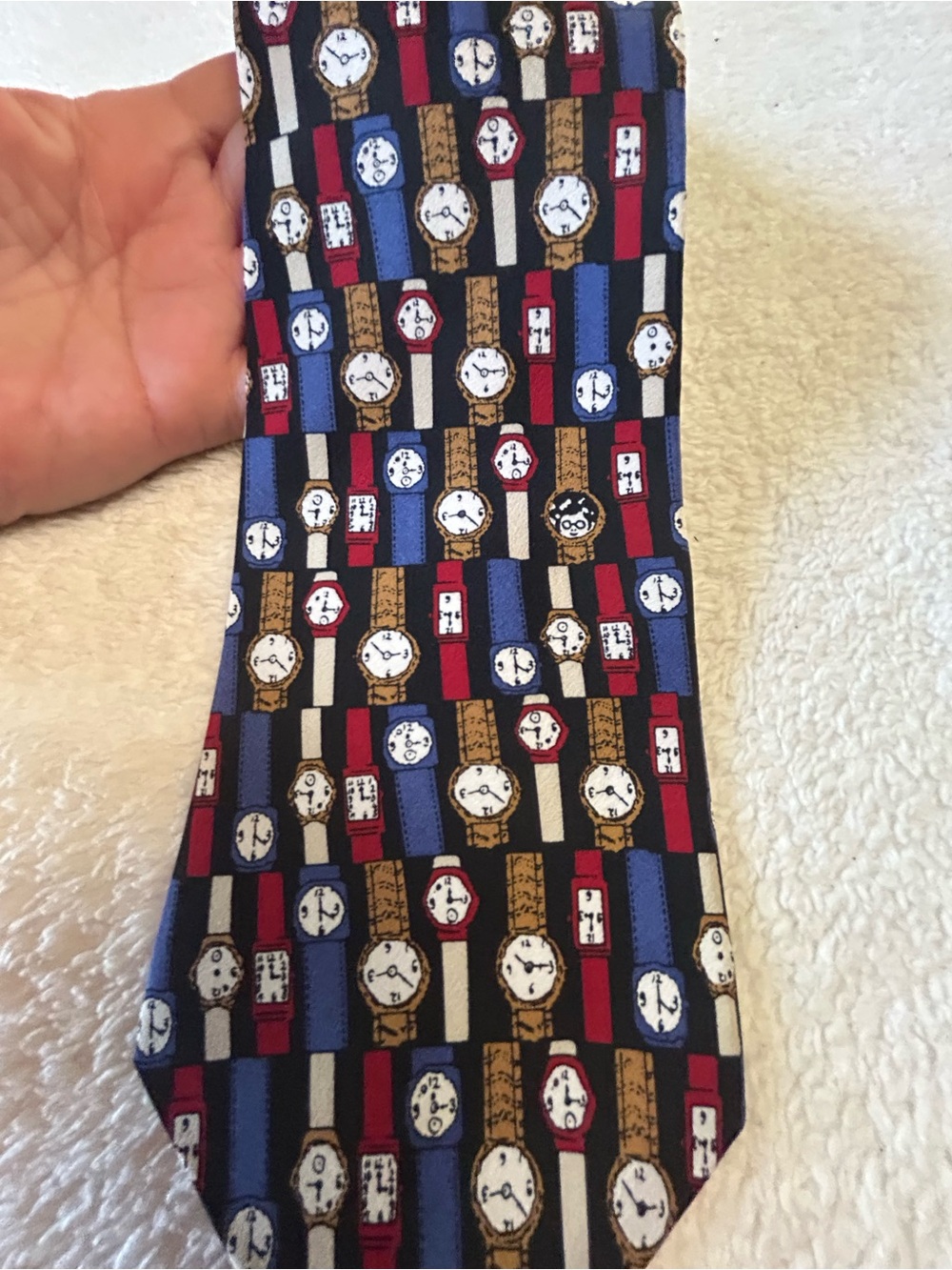 🎁3 for $30 - Classic Watch-Pattern Necktie